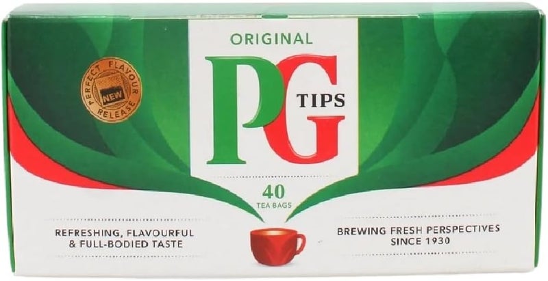 PG Tips Black Tea Pyramid Tea Bags - 40 Count (Pack of 2) - Image 5